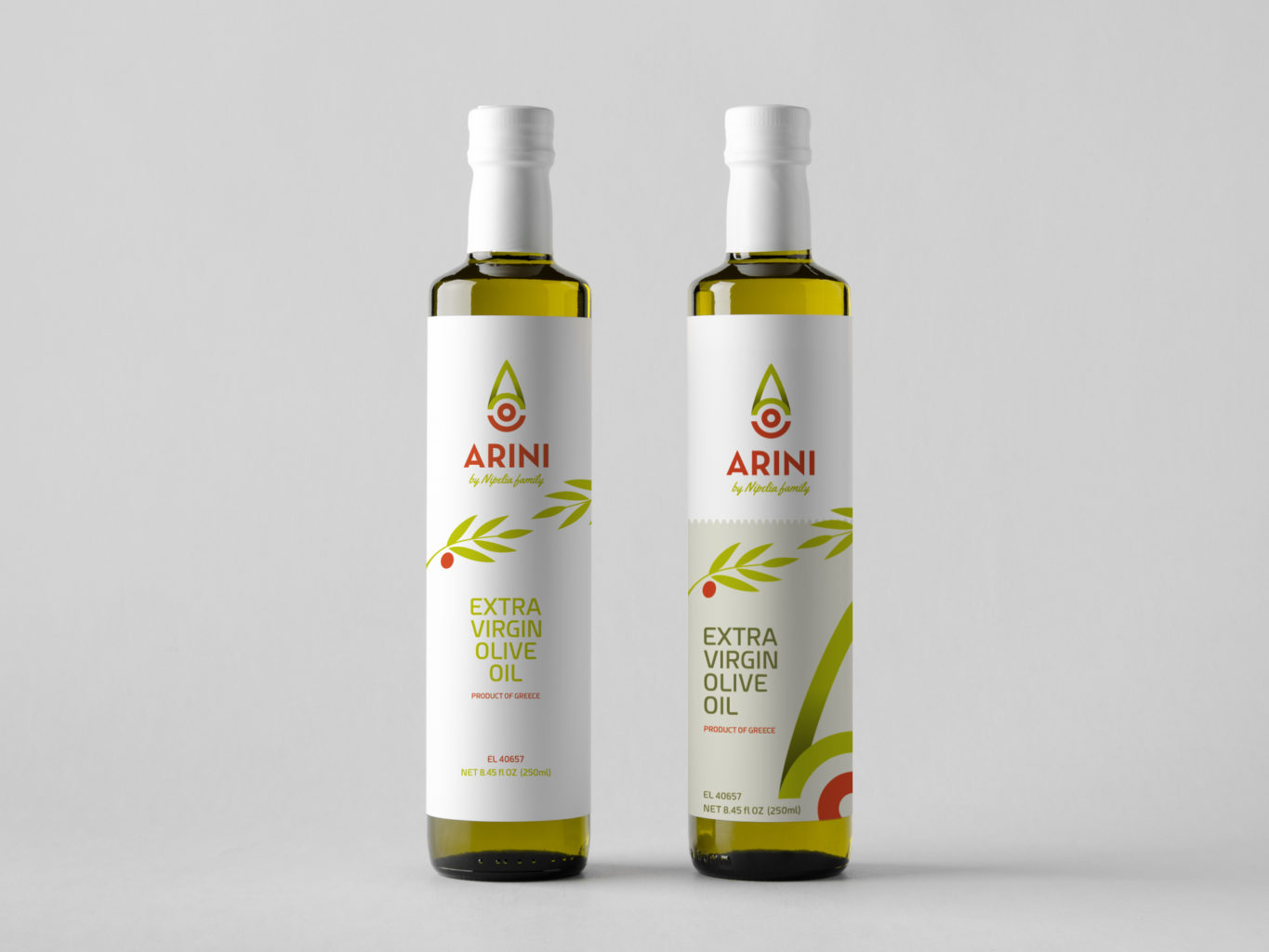 Arini Olive Oil packaging