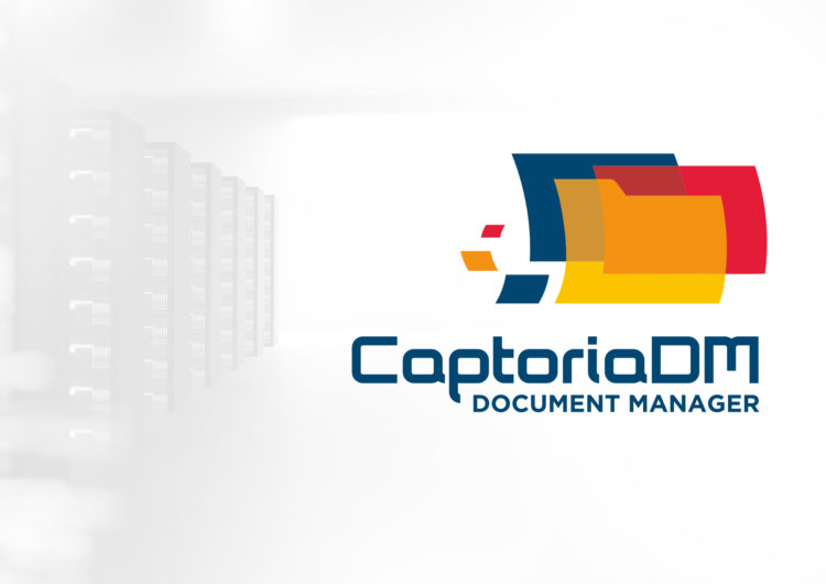 Captoria DM logo design