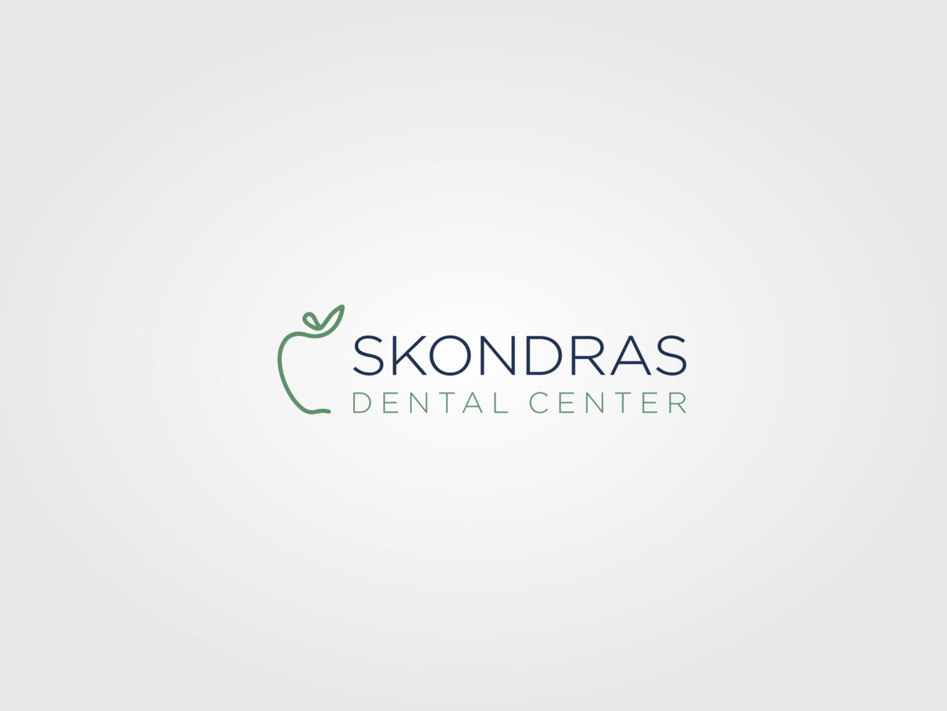 Skondras Dental Center logo design